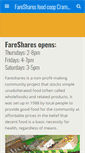 Mobile Screenshot of fareshares.org.uk